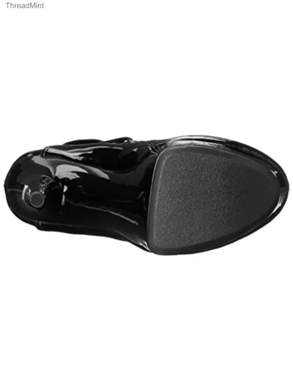 Over-the-Knee Stretch Patent Leather Platform Boots 25